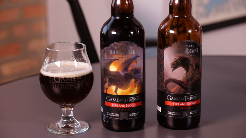 Illustration for article titled We taste zombie beer (with brains in it) and the latest Game Of Thrones brew